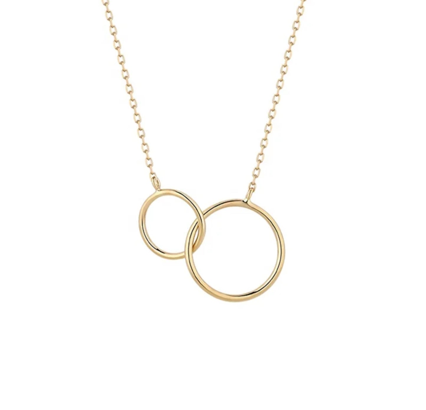 Gold Circle Necklace