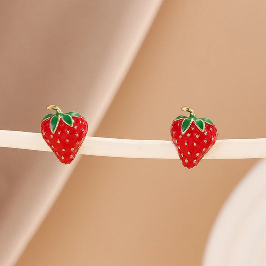 Strawberry Earrings
