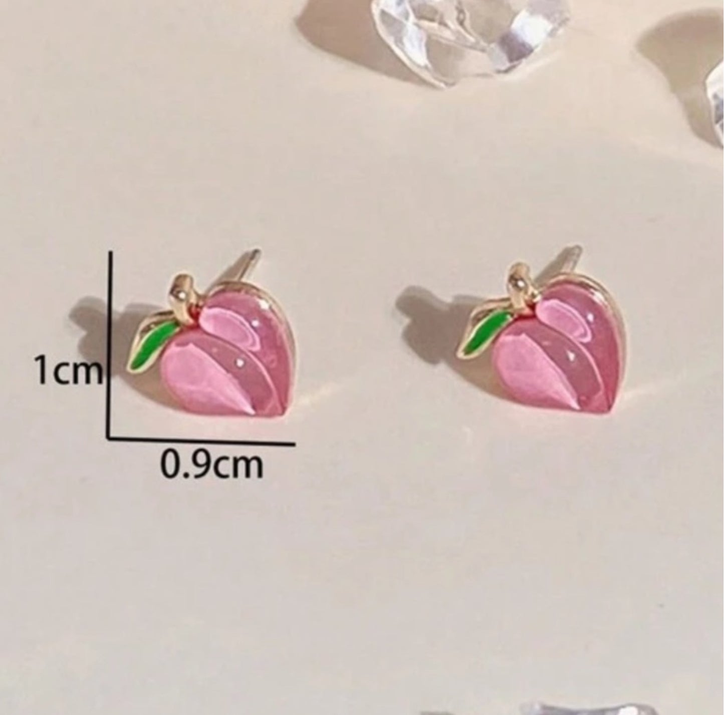 Peach Earrings