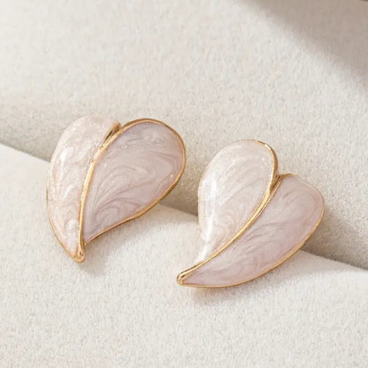 Pearl Mirage Heart and Strawberry Pearl Earrings Bundle