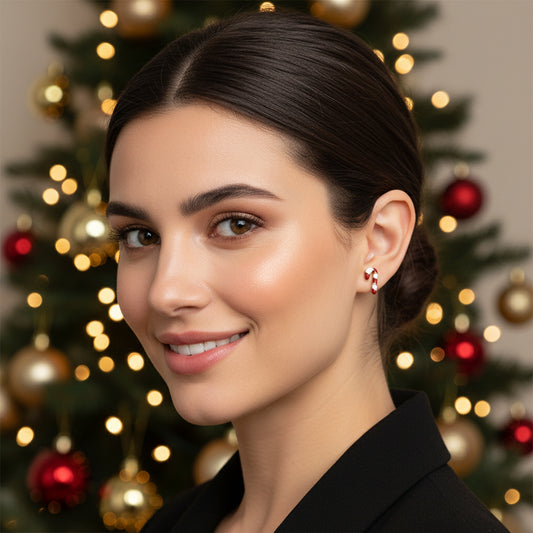 Candy Cane Earrings