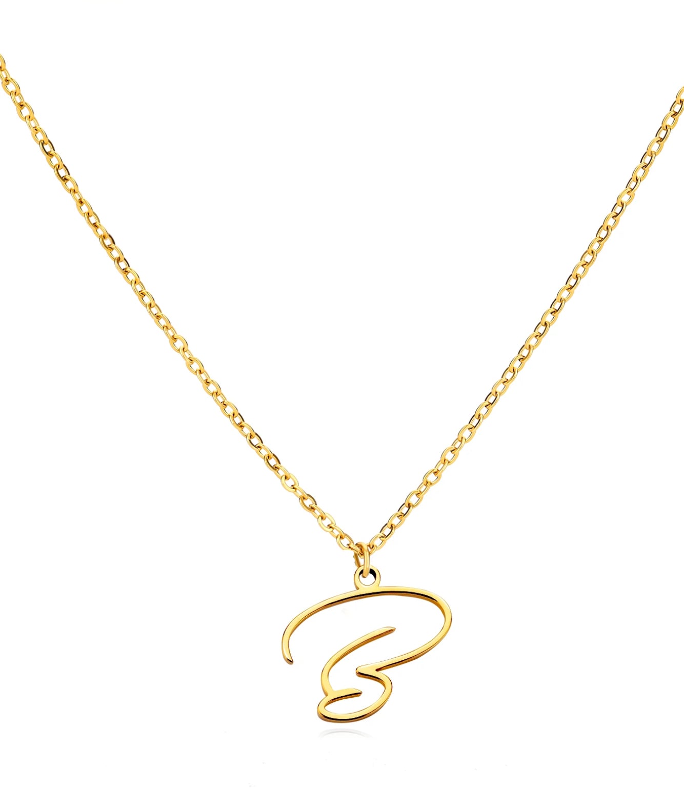 Cursive Initial Necklaces
