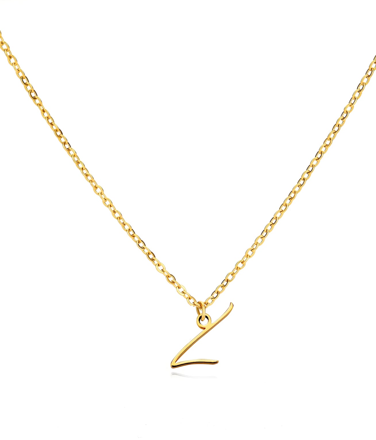 Cursive Initial Necklaces