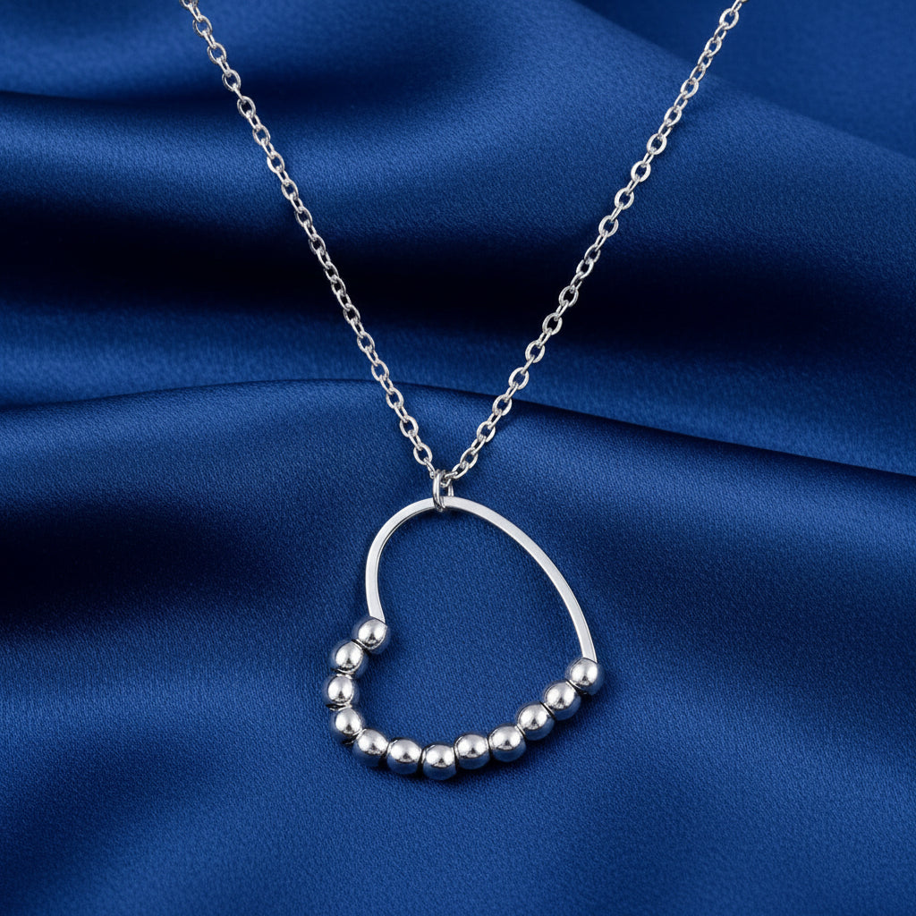 Heart Spinner Necklace