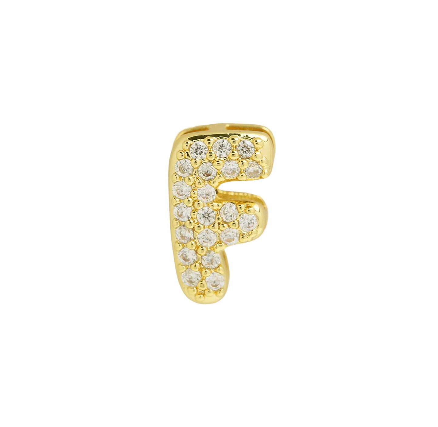 Mini Zircon Initial Necklace