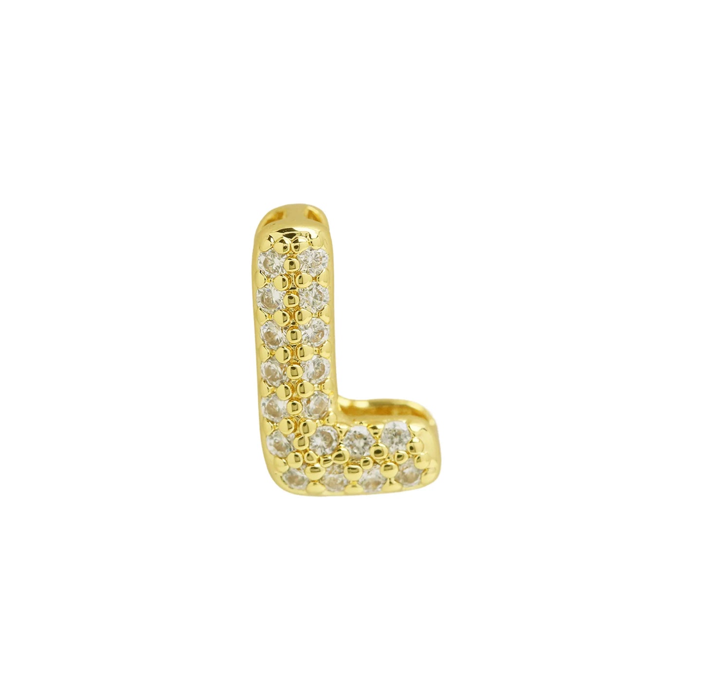 Mini Zircon Initial Necklace