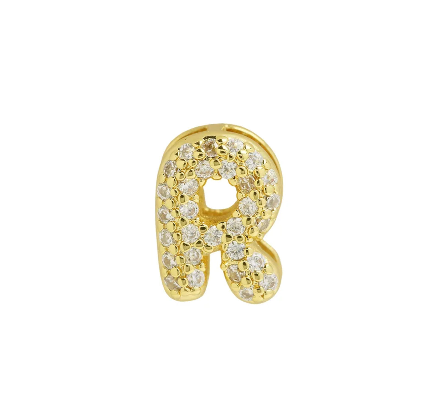 Mini Zircon Initial Necklace