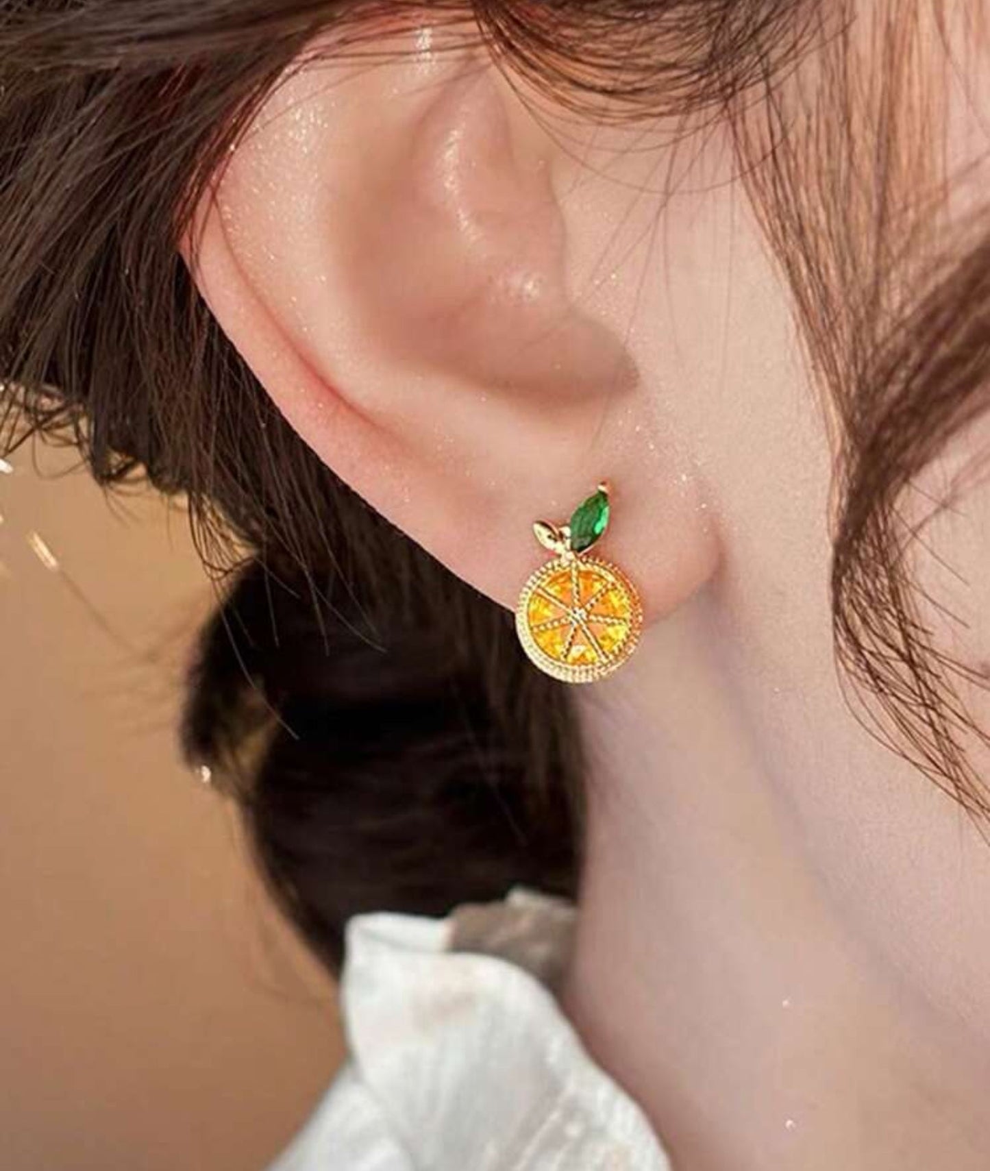 Lemon Gem Earrings