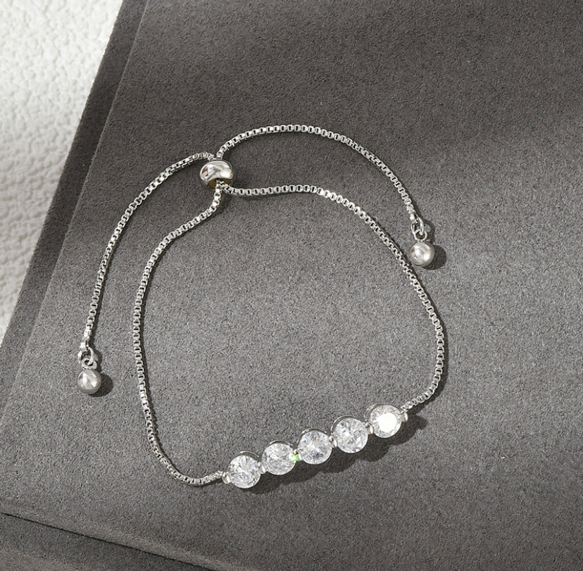 Zircon Adjustable Bracelet