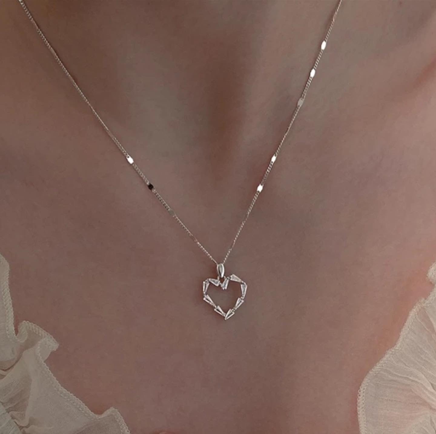 Crystal Heart Necklace