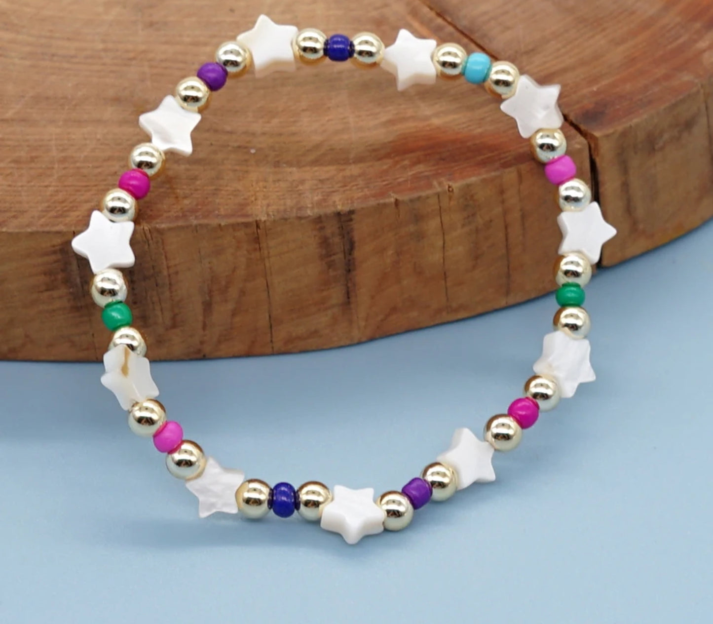 Star Bead Bracelet