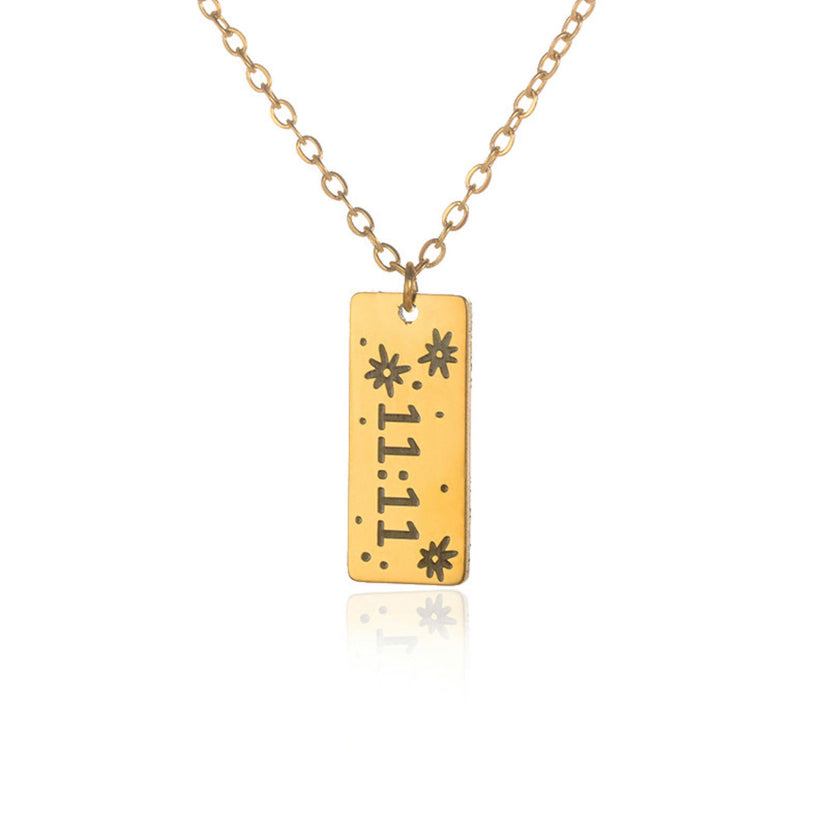Make a Wish 11:11 Necklace