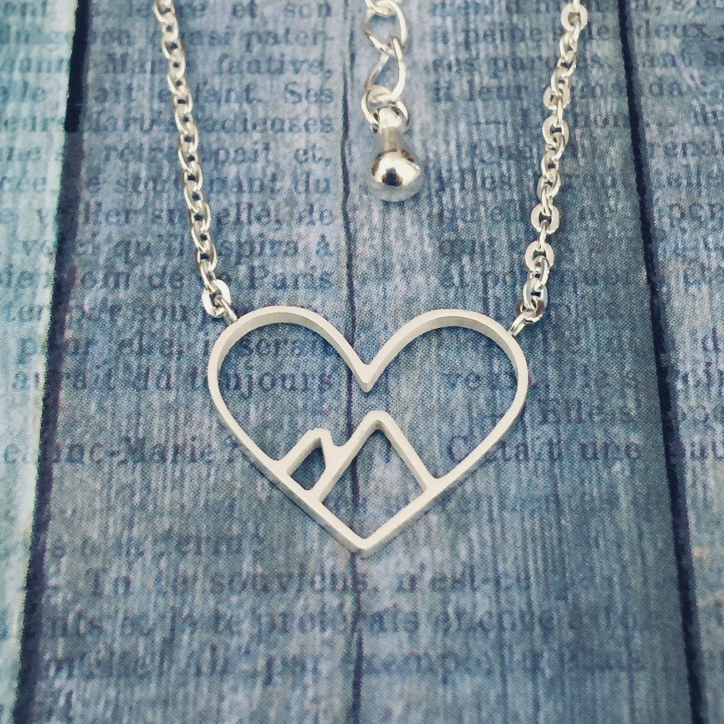 Mountain Heart Necklace