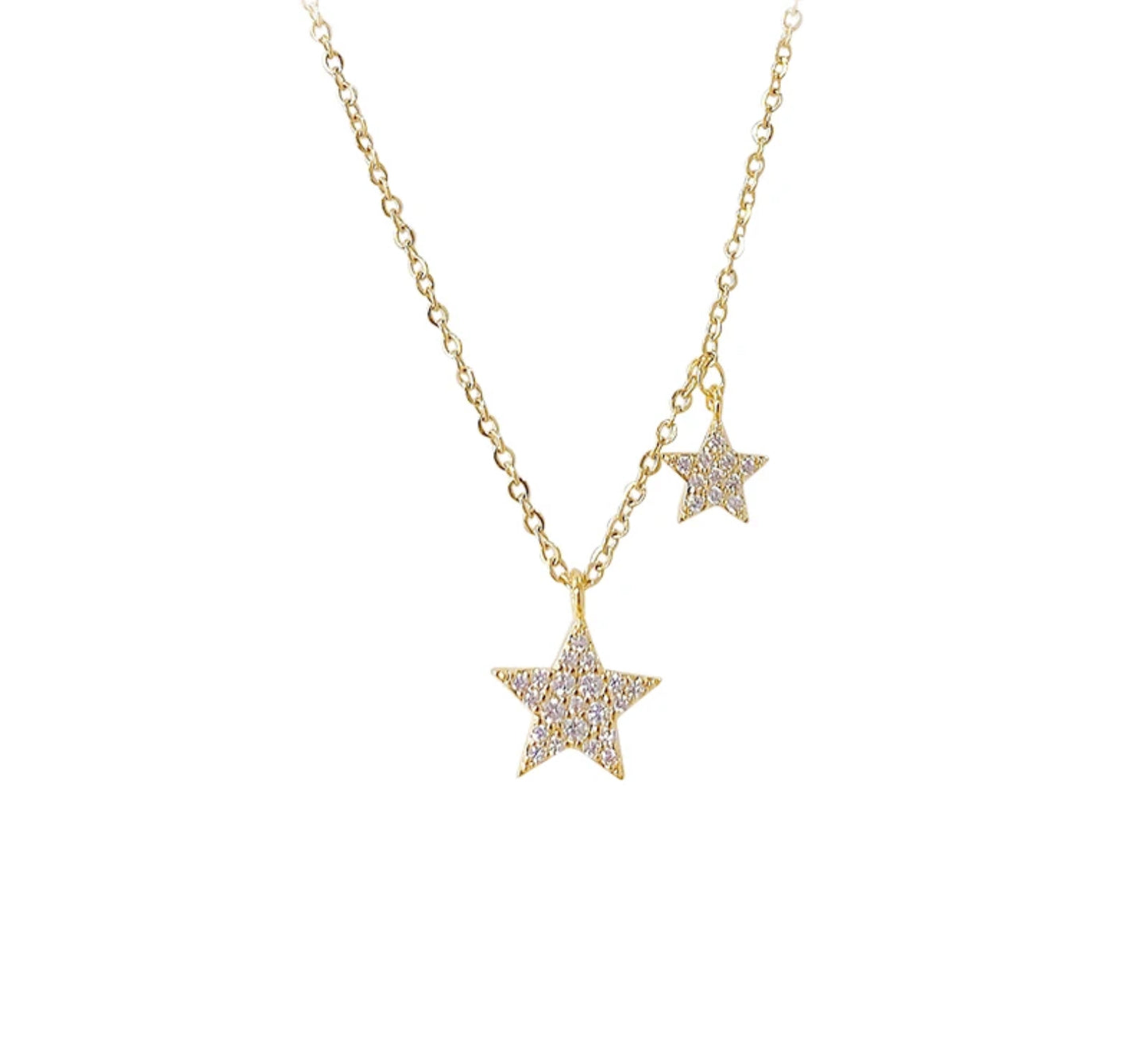 Double Star Necklace