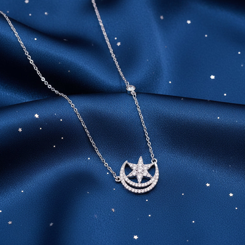 Moonlit Star Necklace