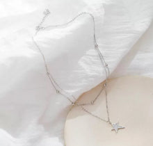 Load image into Gallery viewer, Layered Star Choker Necklace
