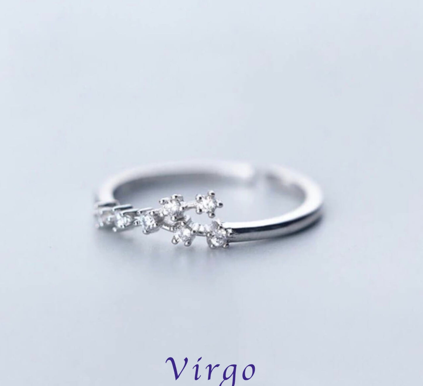 Zodiac Adjustable Rings