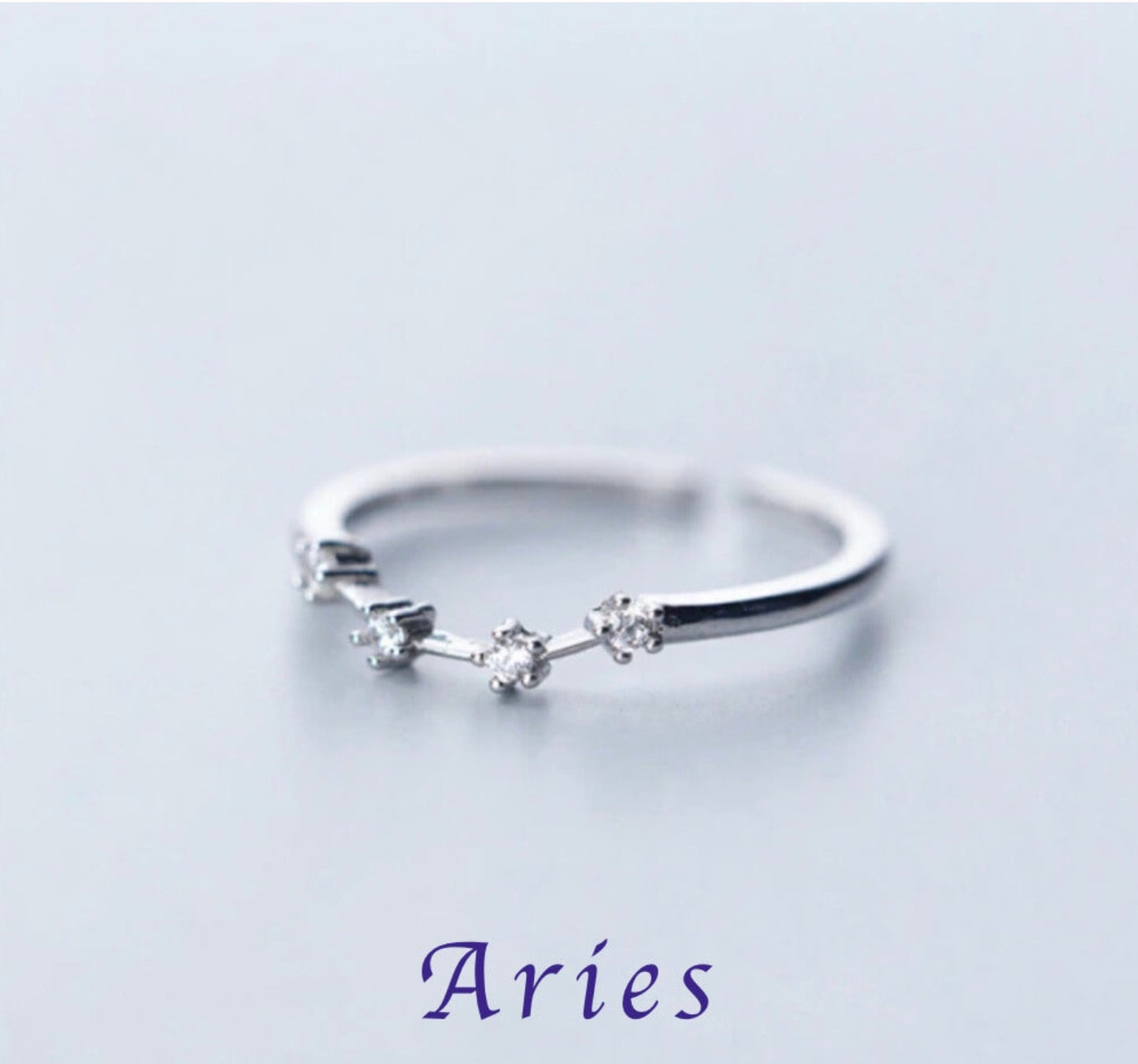 Zodiac Adjustable Rings