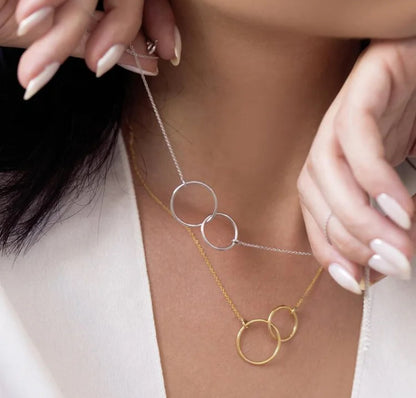 Gold Circle Necklace