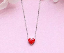 Load image into Gallery viewer, Red Heart Necklace