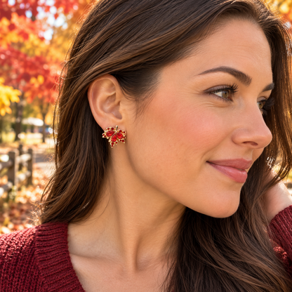 Pumpkin & Maple Leaf Earring Bundle