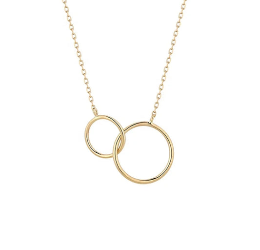 Gold Circle Necklace