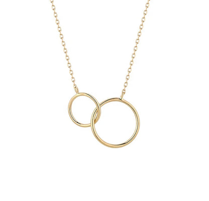 Gold Circle Necklace
