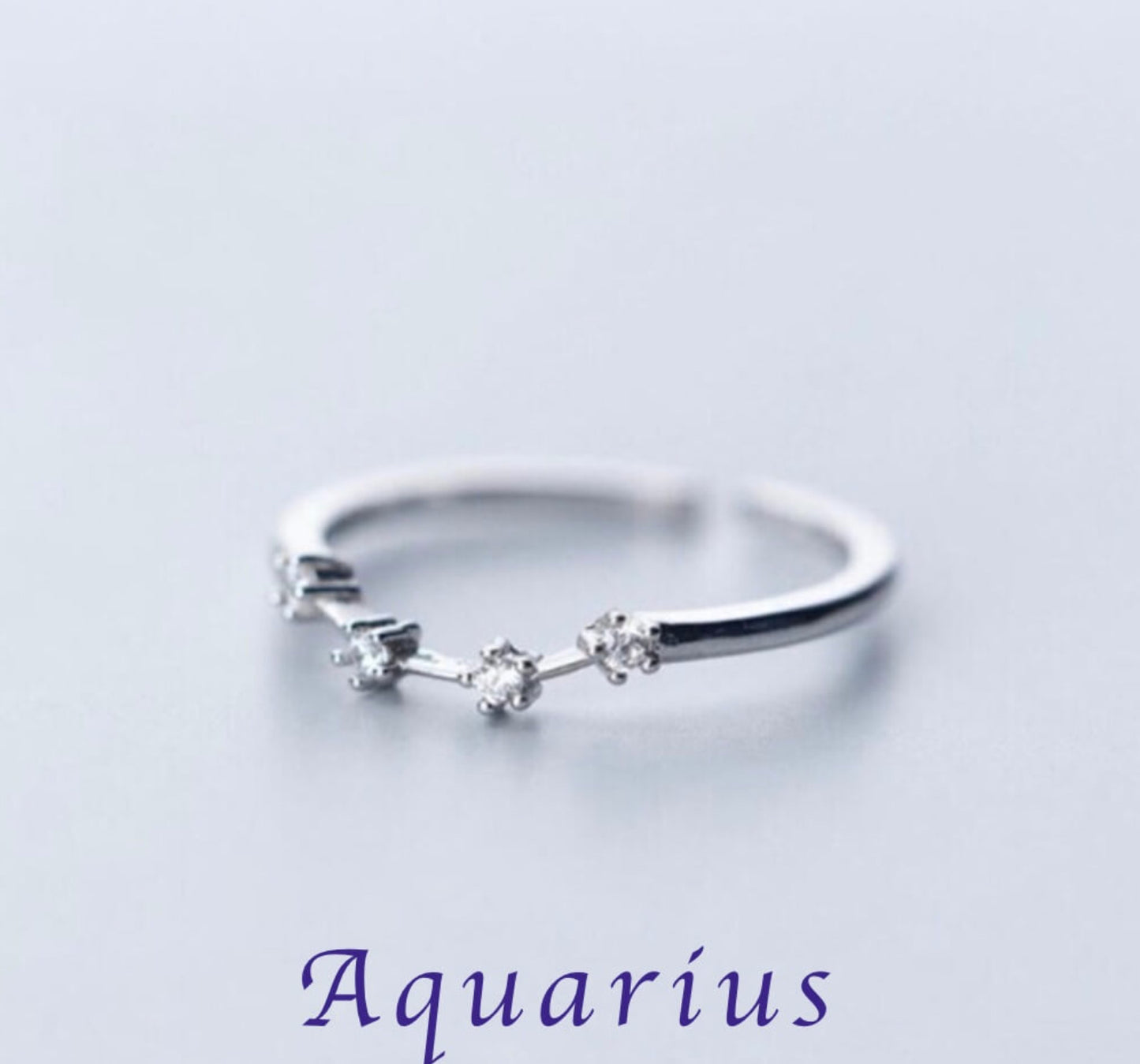 Zodiac Adjustable Rings