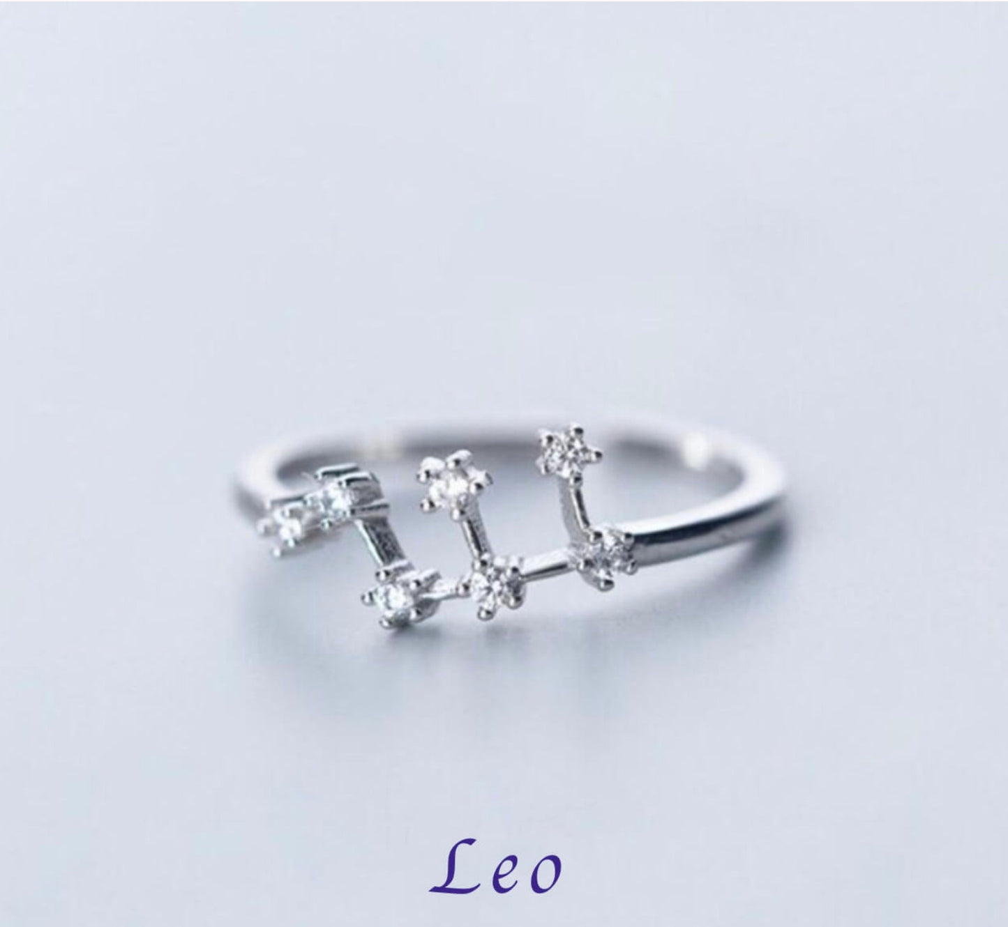 Zodiac Adjustable Rings