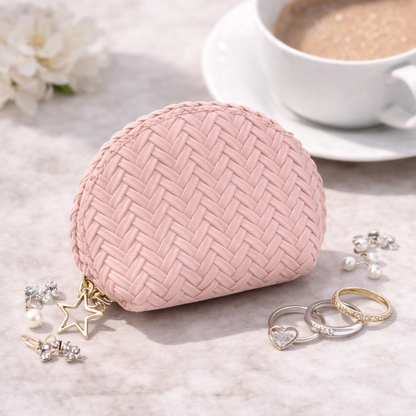 Mini Weave Jewelry Pouch