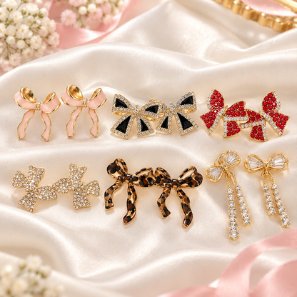 All About Bows 6-Pair Earring Gift Bundle