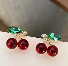 Load image into Gallery viewer, Cherry Earrings