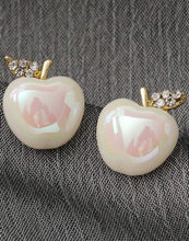 Load image into Gallery viewer, Apple Stud Earrings