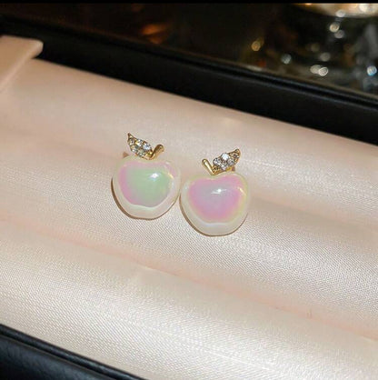 Apple Stud Earrings