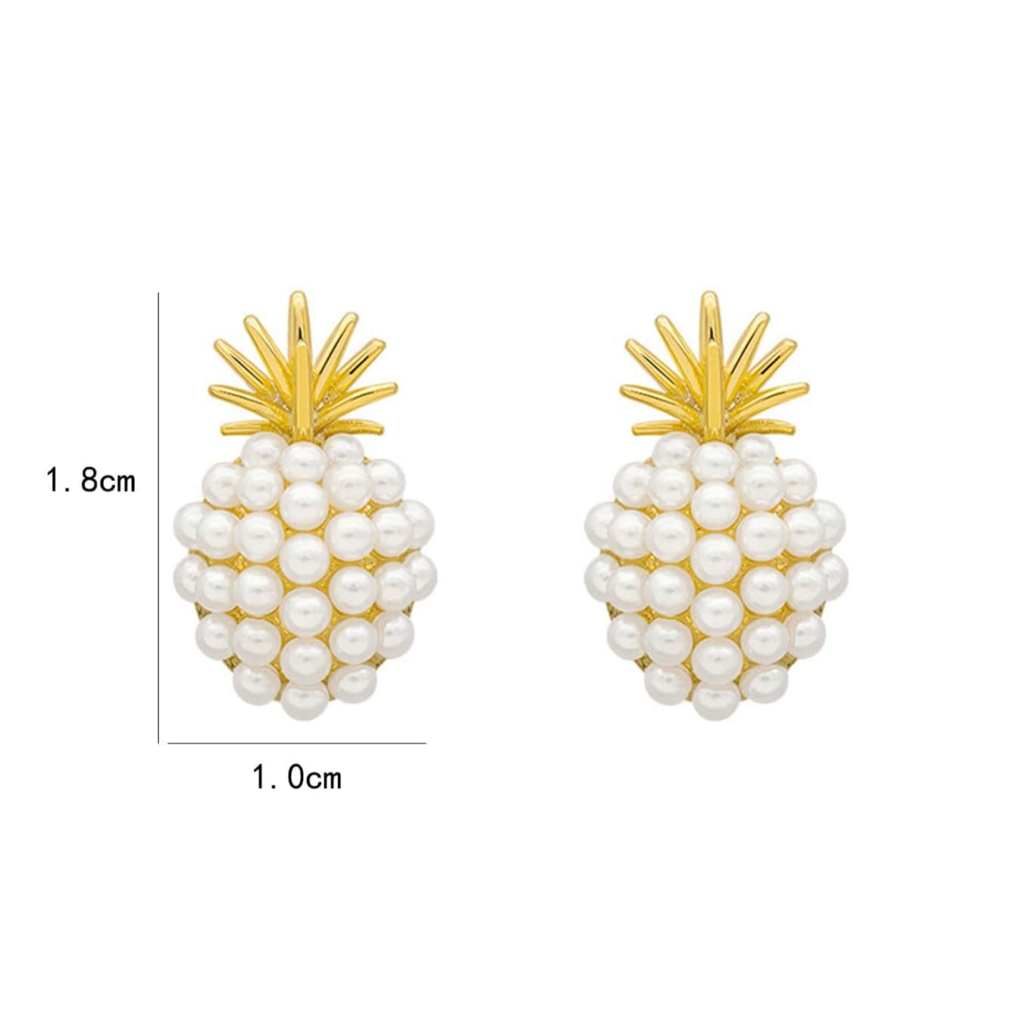 Grape & Pineapple Pearl Earrings Bundle