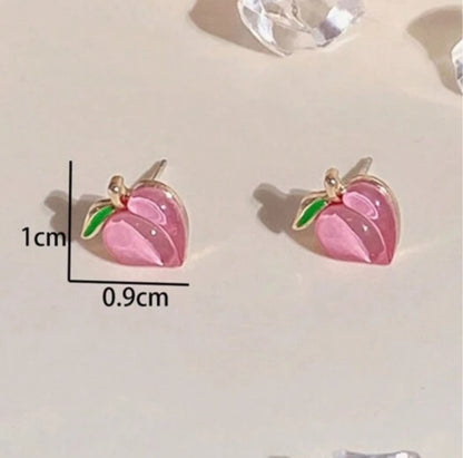 Peach Earrings
