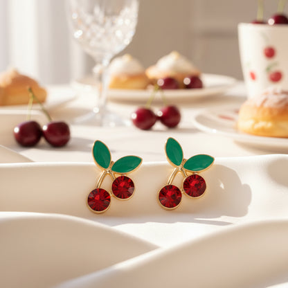 Red Cherry Earrings