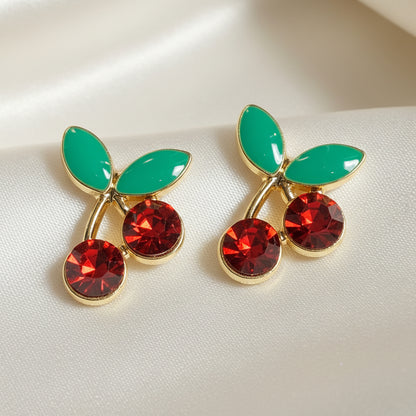Red Cherry Earrings