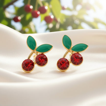 Red Cherry Earrings