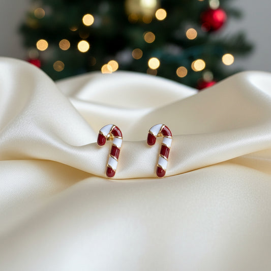 Candy Cane Earrings