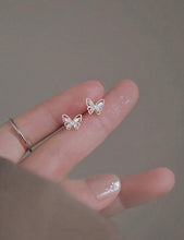 Load image into Gallery viewer, Multicolor Butterfly Earrings