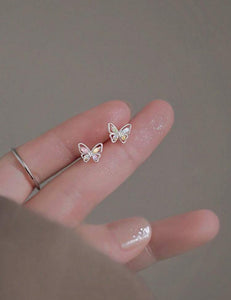 Multicolor Butterfly Earrings