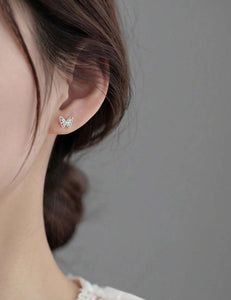 Multicolor Butterfly Earrings