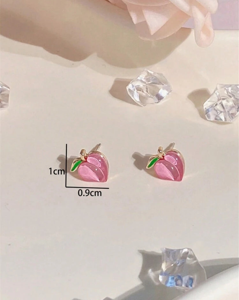 Peach Earrings