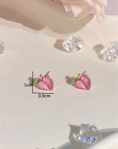 Peach Earrings