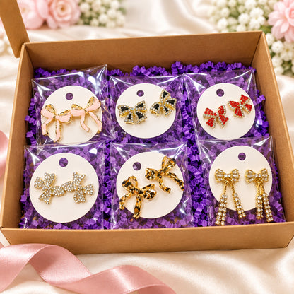 All About Bows 6-Pair Earring Gift Bundle
