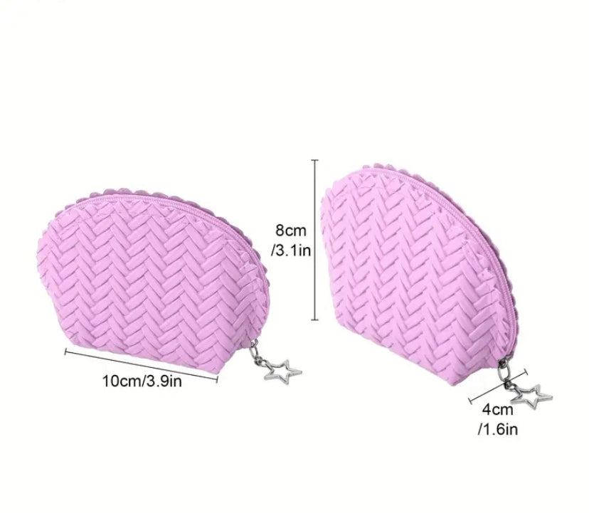 Mini Weave Jewelry Pouch