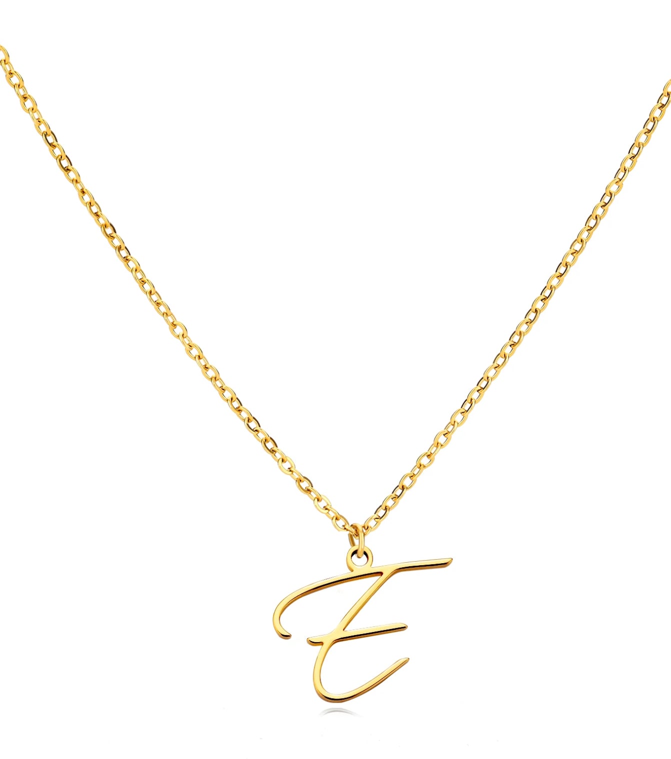 Cursive Initial Necklaces