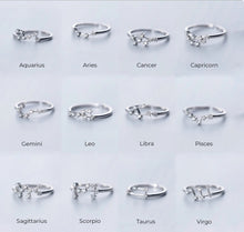 Load image into Gallery viewer, Zodiac Adjustable Rings