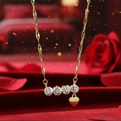 Love Heart Charm Necklace